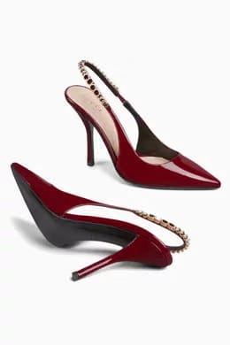 Signoria 105 Slingback Pumps in Leather
