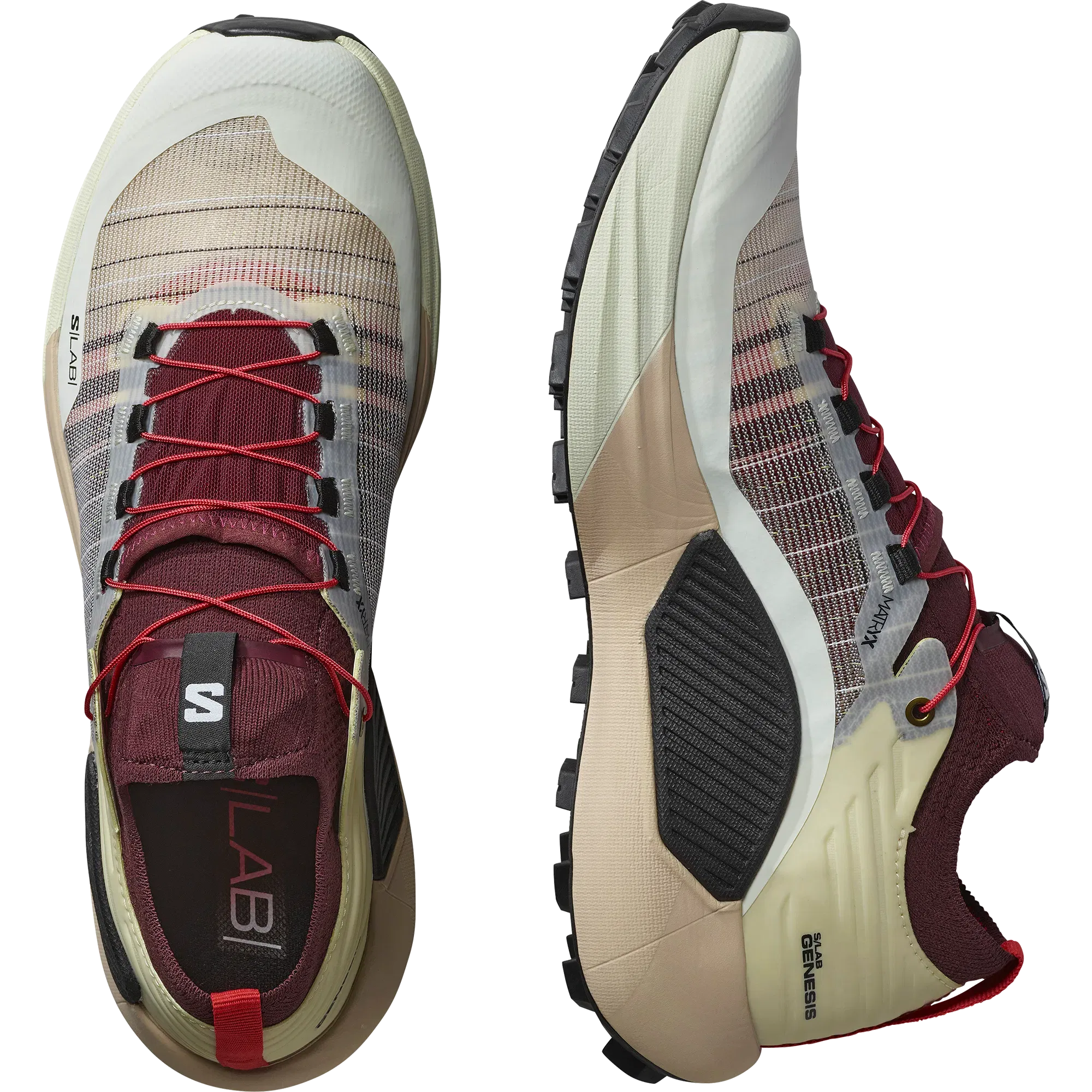Salomon S/Lab Genesis Trail Running Shoes Vanilla Ice
