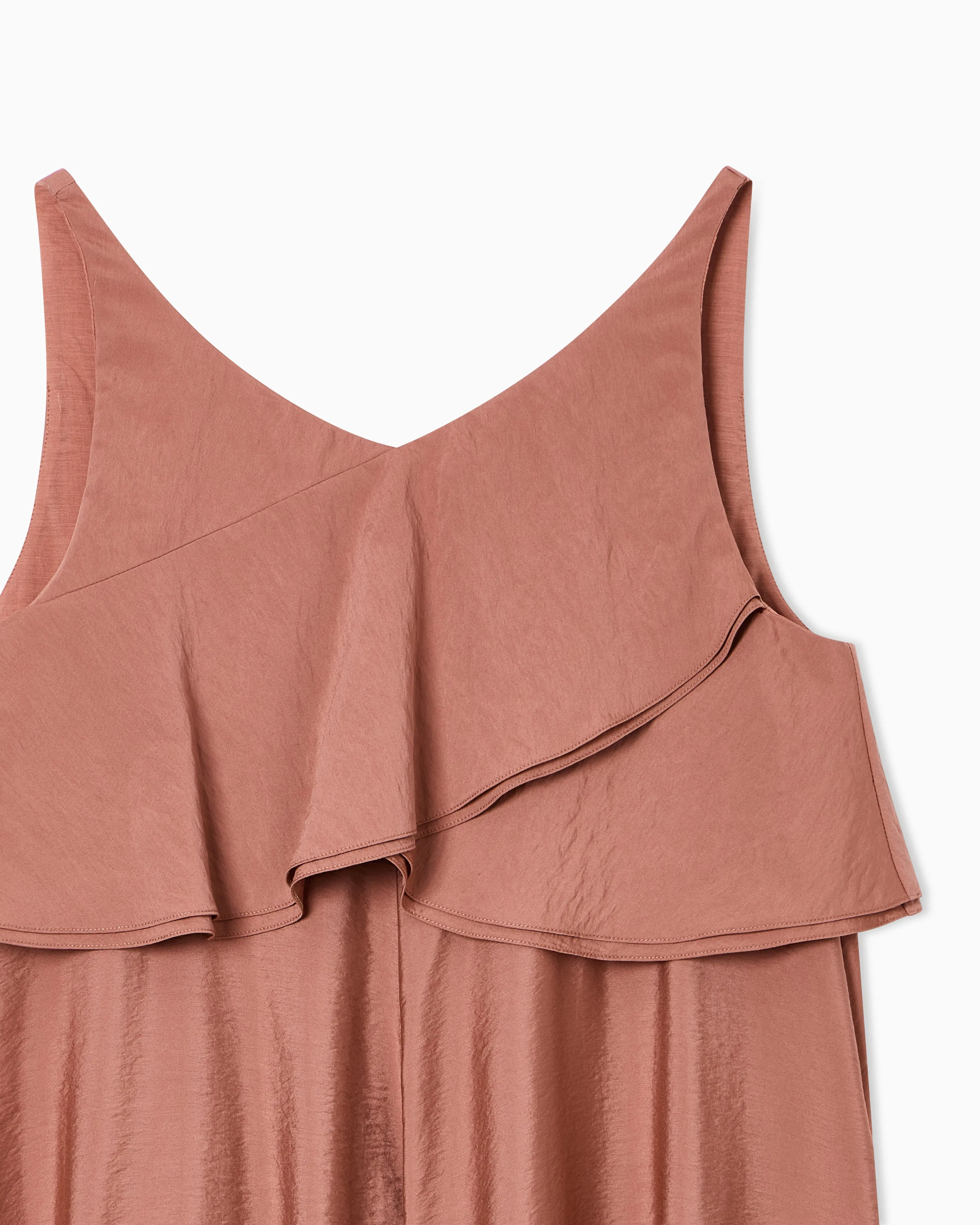Emporio Armani Icon modal muslin long dress