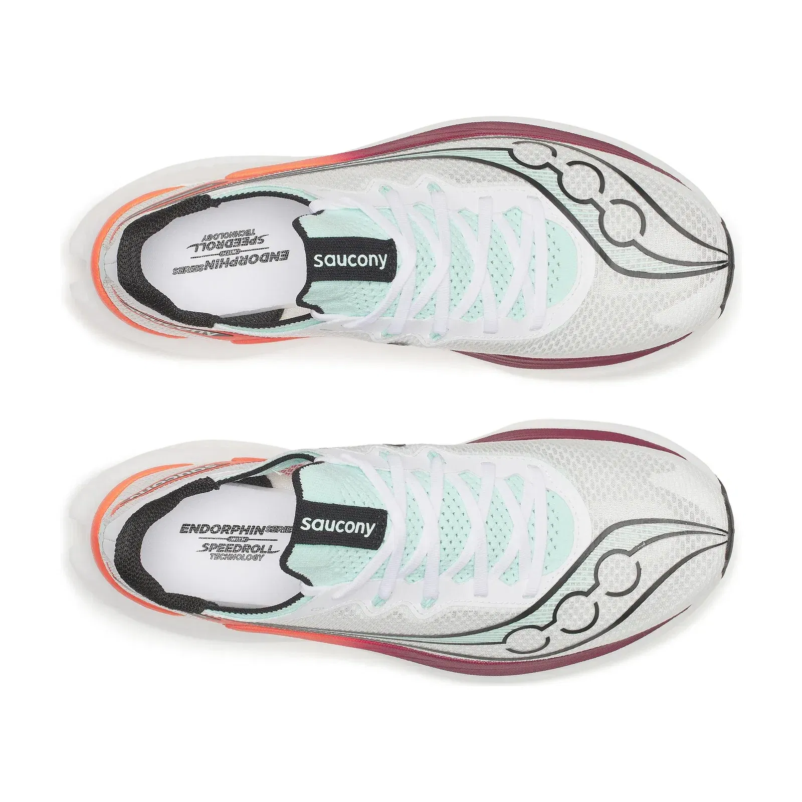Saucony Men's Endorphin Pro 5 White | Crimson