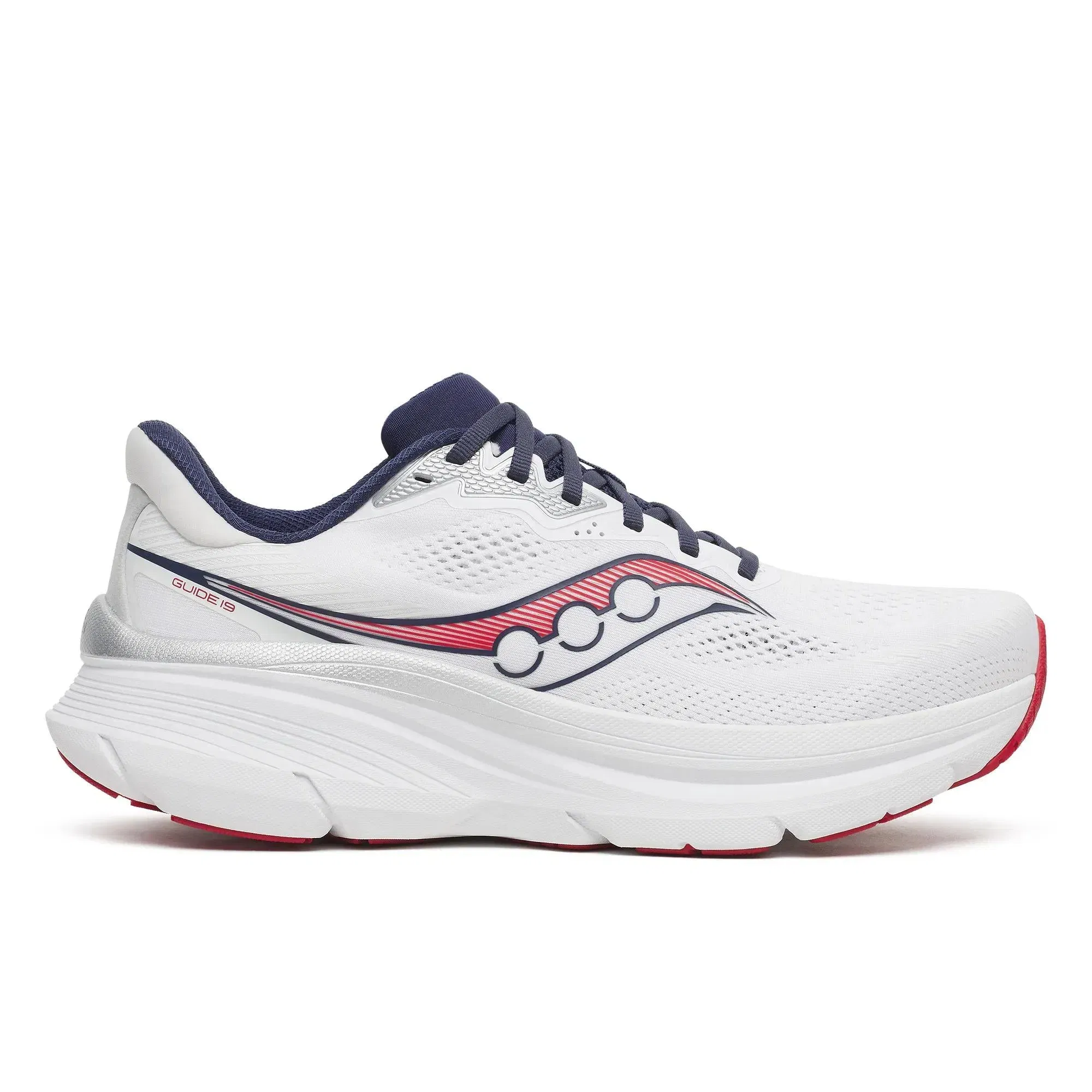 Saucony Men's Guide 19 White | Silver