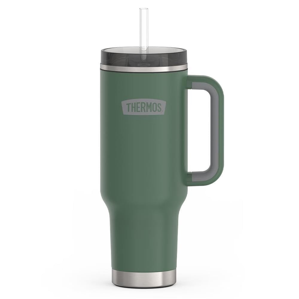 Thermos 40oz Stainless Steel Cup Holder Mug Sandstone