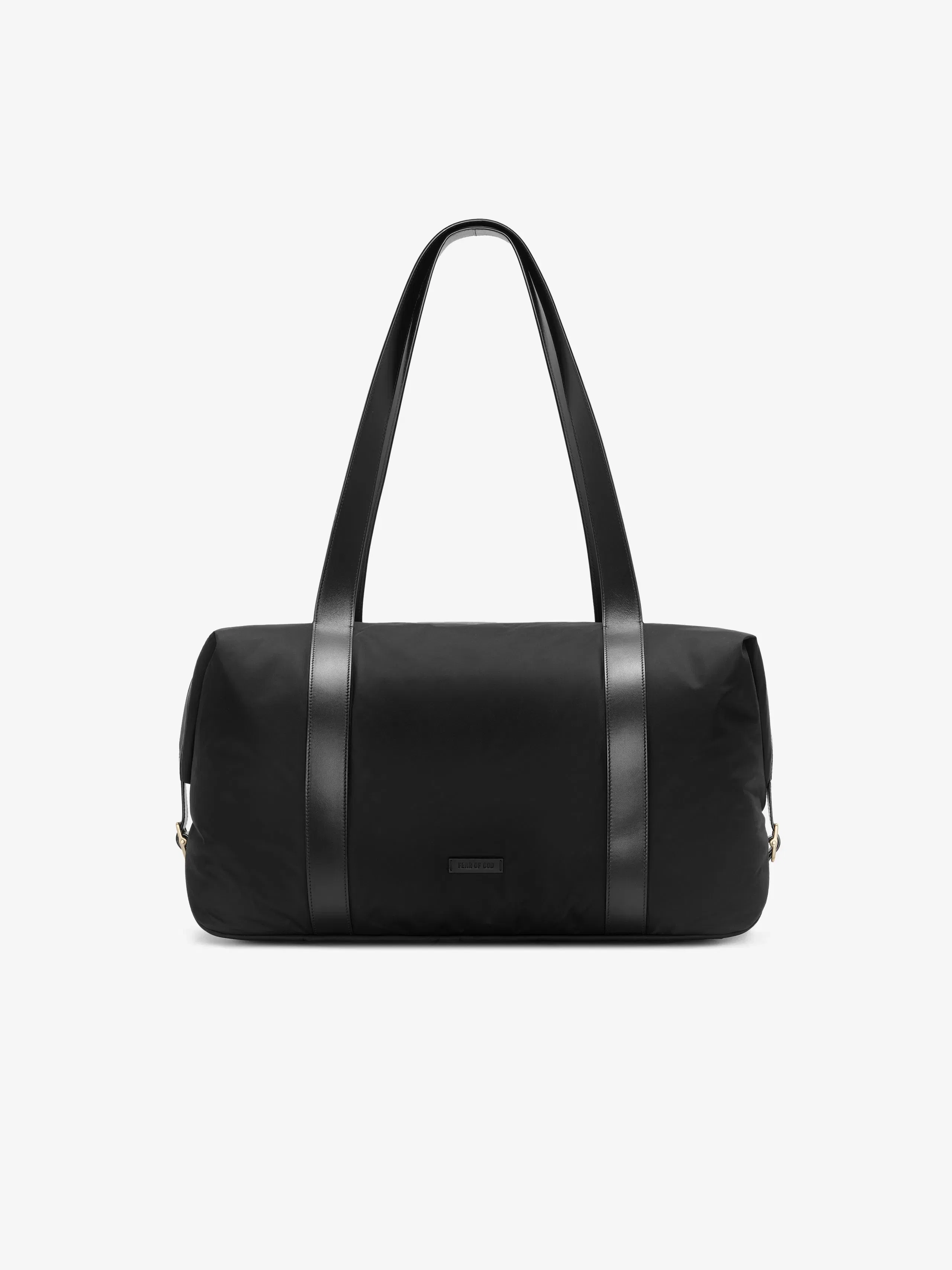 Essentials Nylon Belted Duffle Black