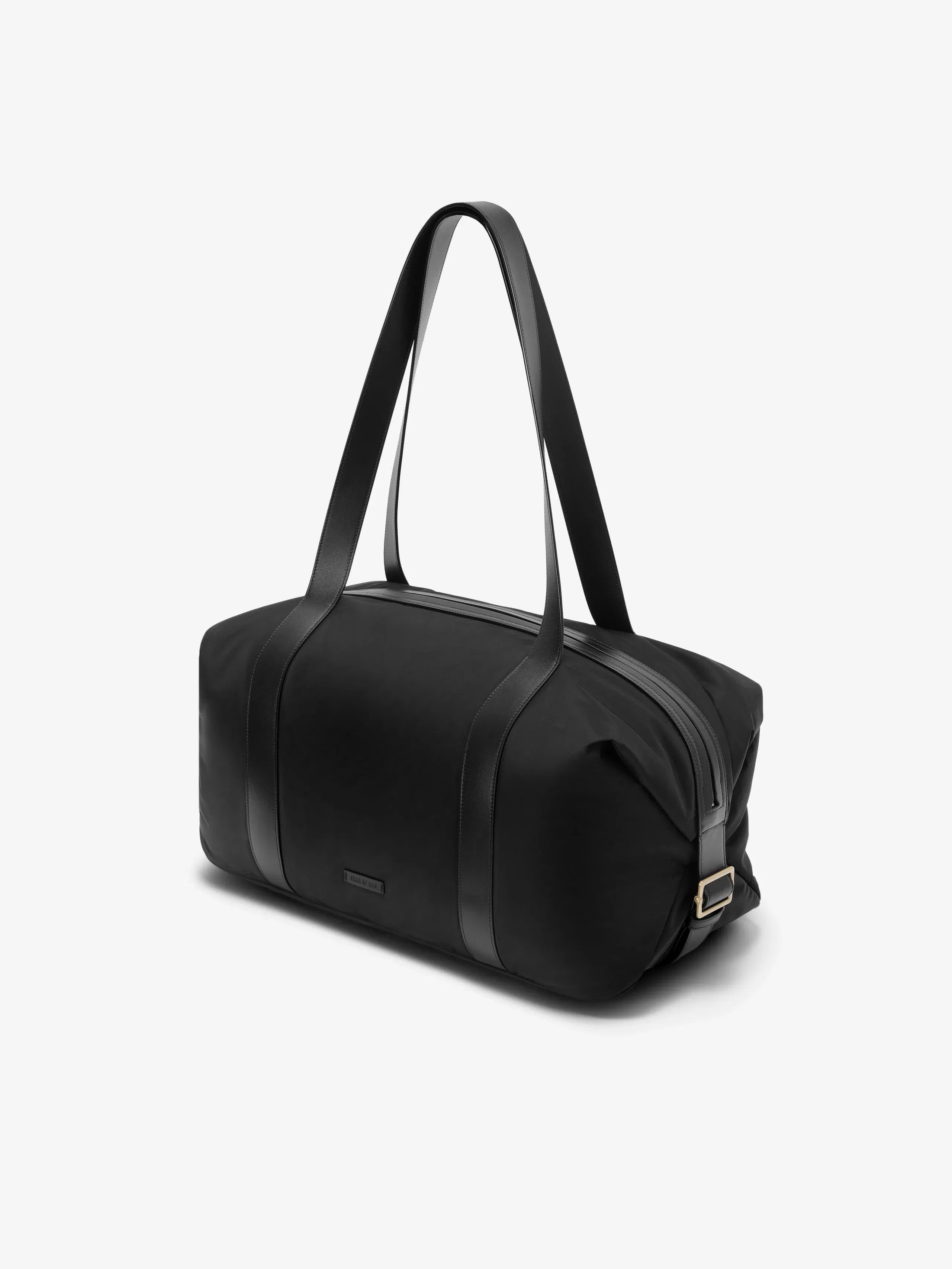 Essentials Nylon Belted Duffle Black