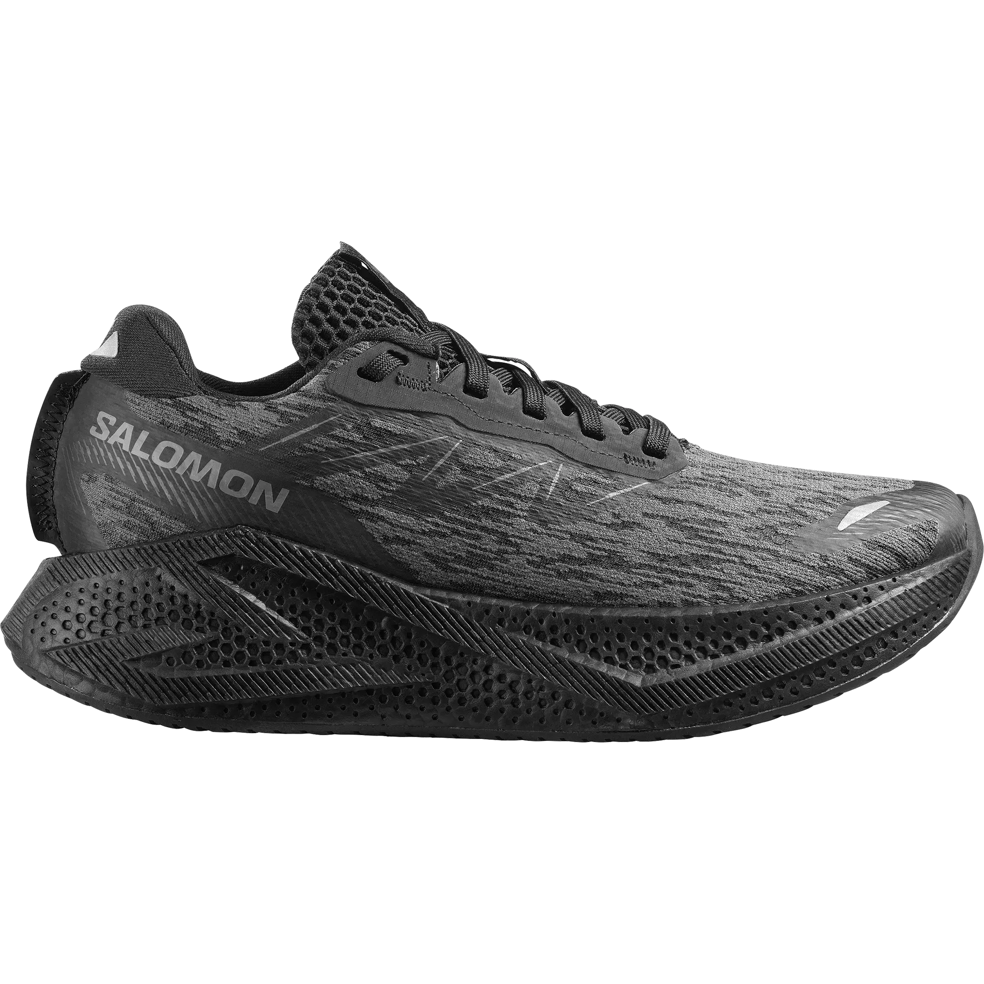 Salomon Aero Glide 4 Road Running Shoes Womens Black