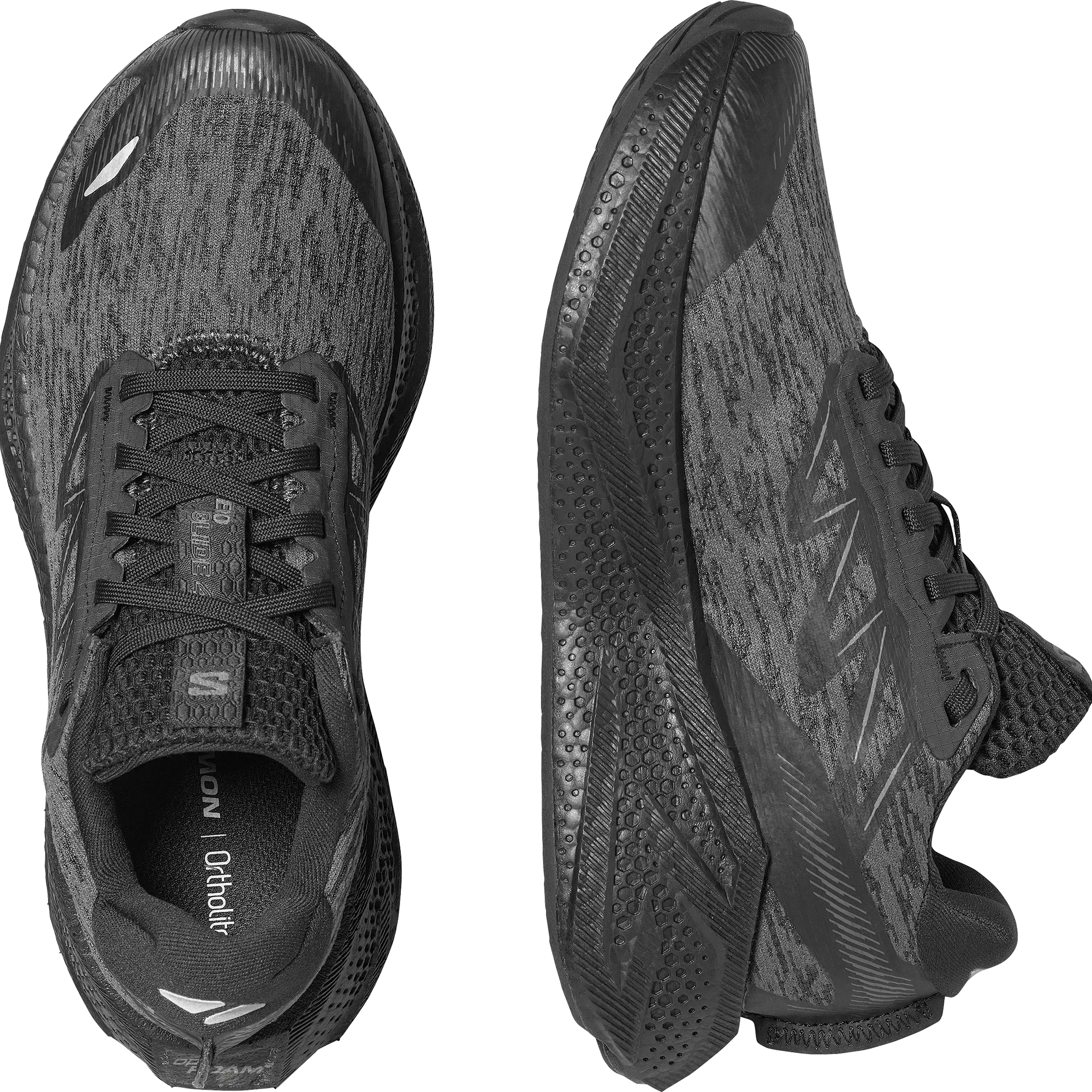 Salomon Aero Glide 4 Road Running Shoes Womens Black