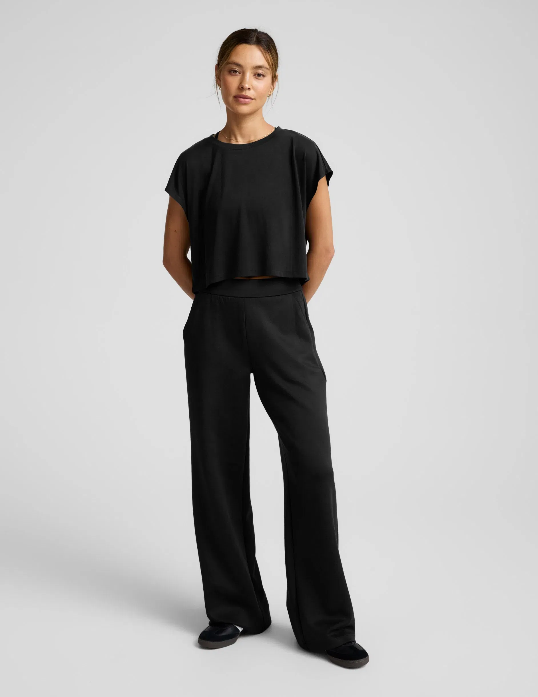 Beyond Yoga Studio Luxe Cropped T-Shirt Women's