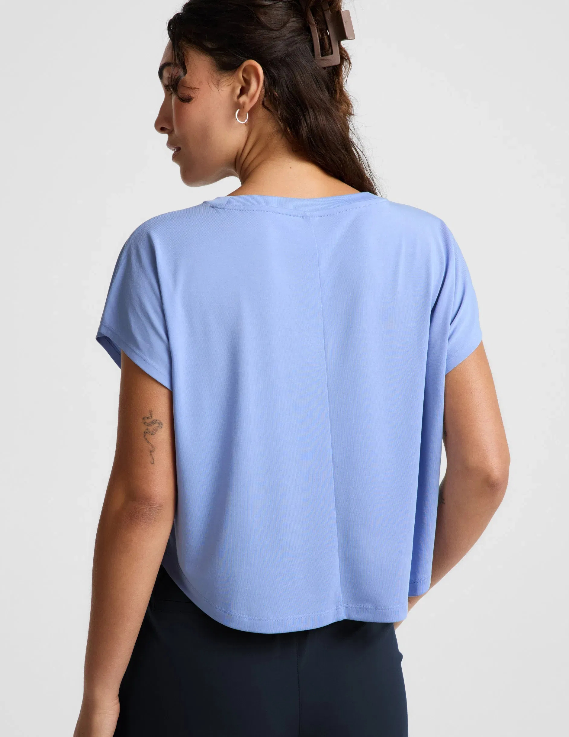 Beyond Yoga Studio Luxe Cropped T-Shirt Women's