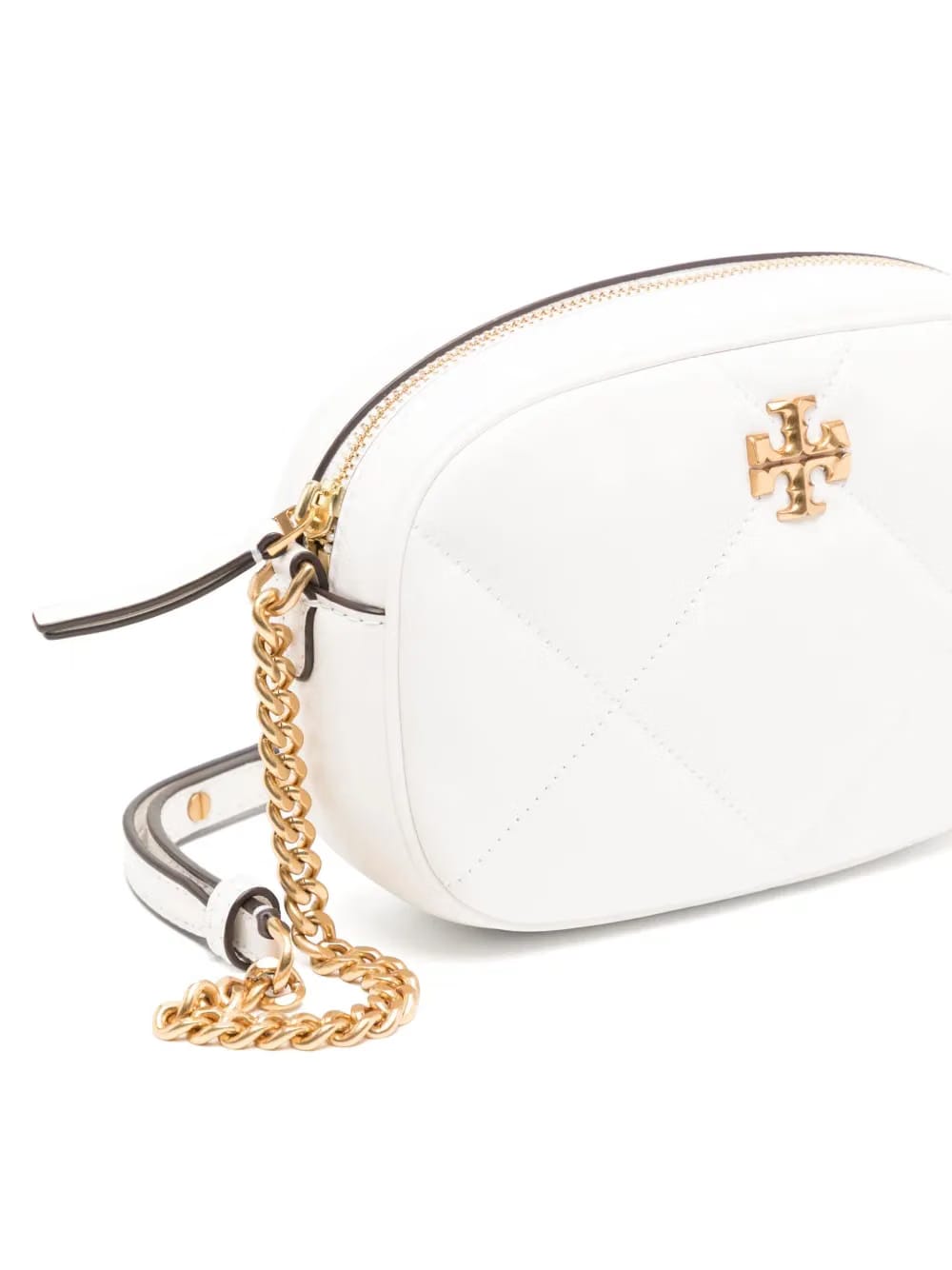 quilted-pattern chain-strap mini bag