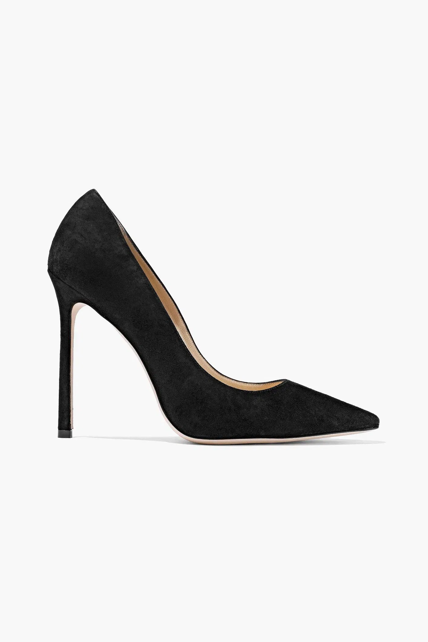 Jimmy Choo Romy 100 Suede Pumps Black Women's