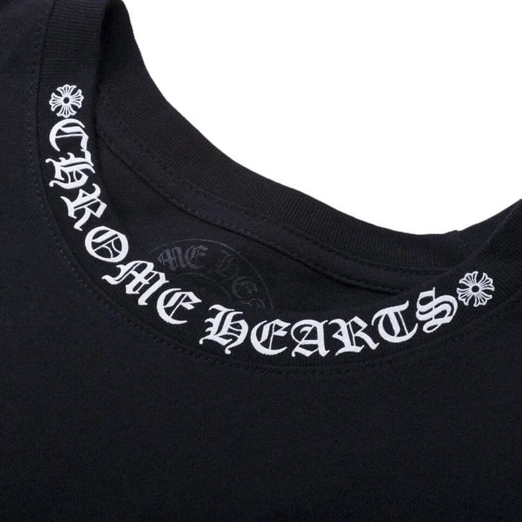 Chrome Hearts Neck Logo T-Shirt Black