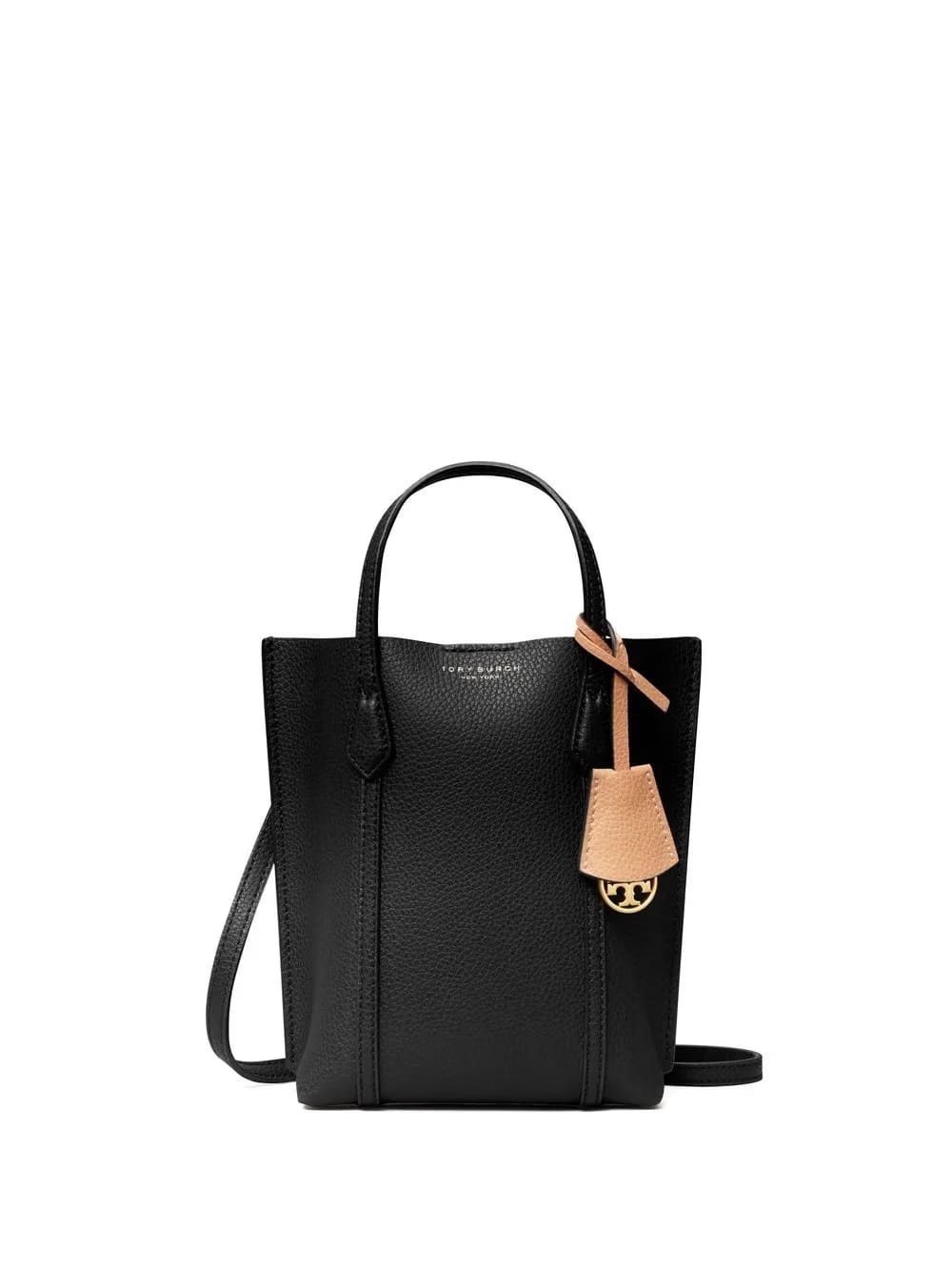 Perry grained-leather tote bag