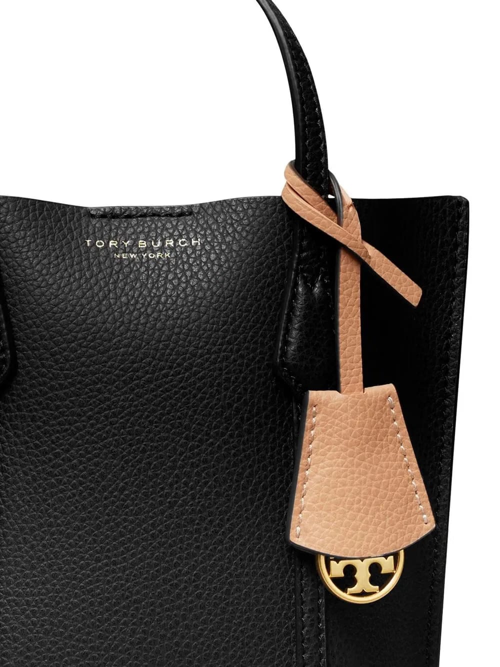 Perry grained-leather tote bag