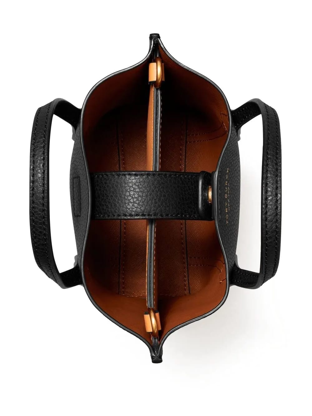 Perry grained-leather tote bag