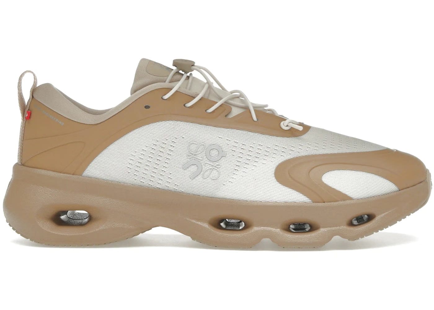 On Running Cloudsolo Loewe Dark Sand Cream Womens