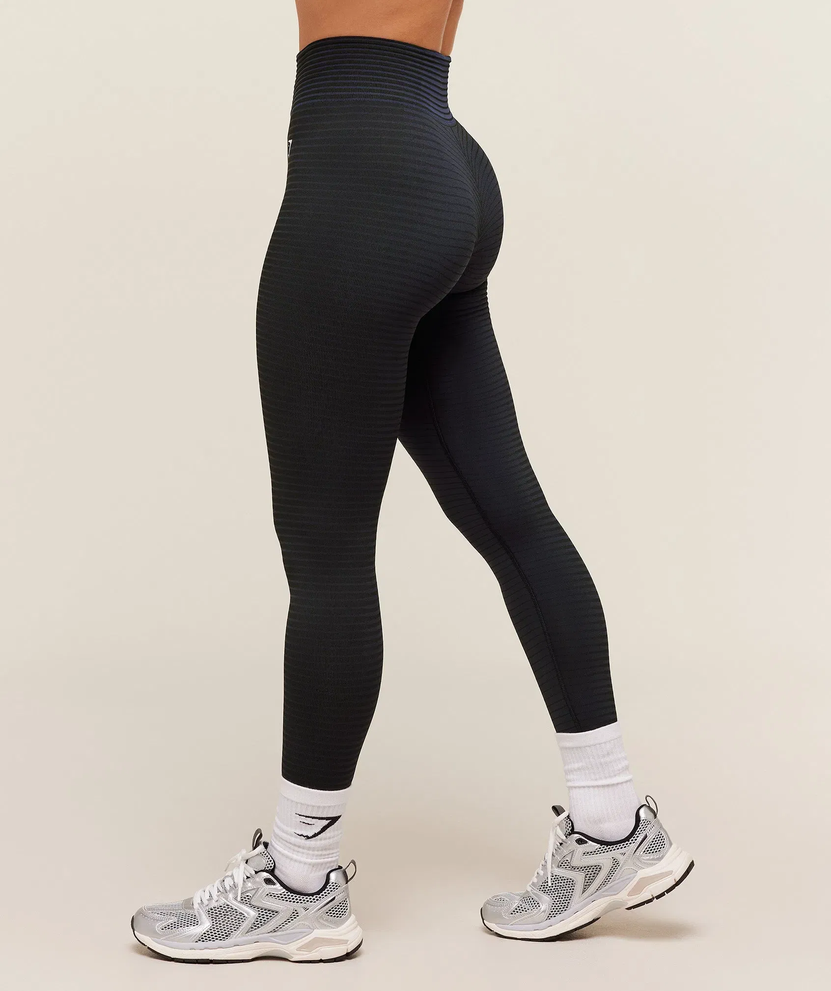 Women's Gymshark Sport Seamless Leggings Heavy Blue