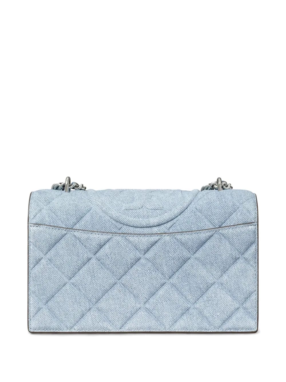 small Fleming denim convertible shoulder bag