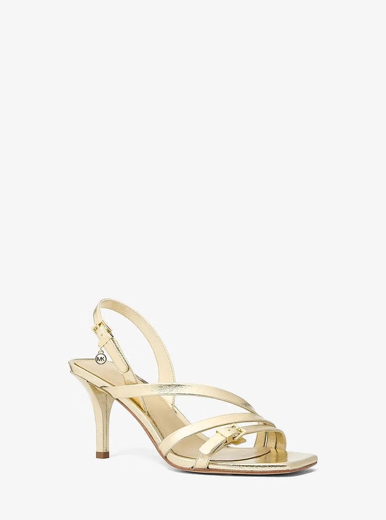 Michael Kors Yvette Metallic Sandal