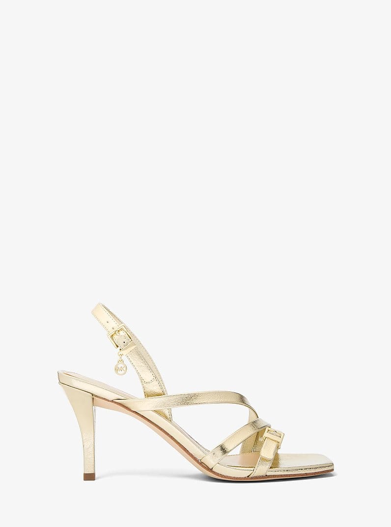 Michael Kors Yvette Metallic Sandal