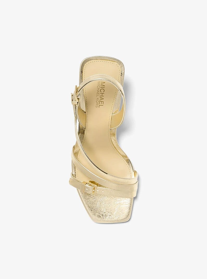 Michael Kors Yvette Metallic Sandal