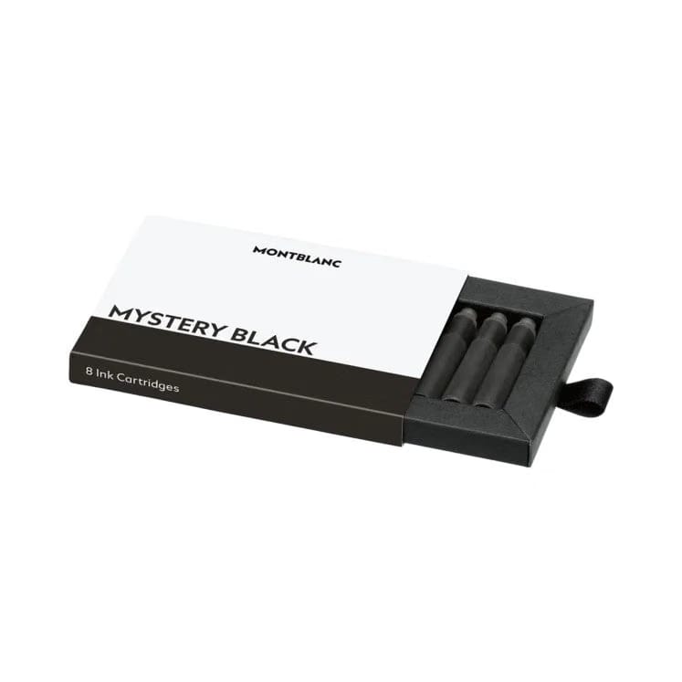 Montblanc Mystery Black 8 Ink Cartridges