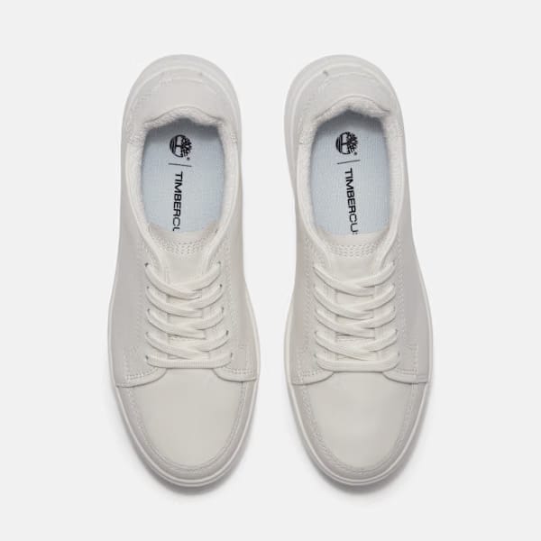 Timberland Emerson Street Sneaker White Full-Grain Women'S