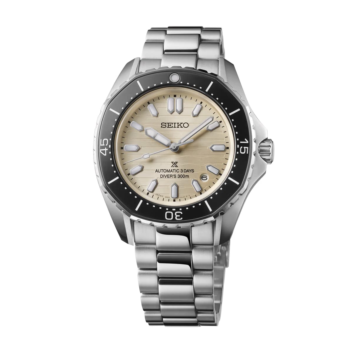 Seiko Prospex DiverS Watch Polygonal In Pearl-White - Cream - SPB481J1