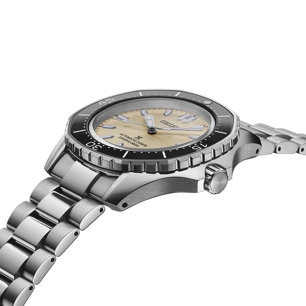 Seiko Prospex DiverS Watch Polygonal In Pearl-White - Cream - SPB481J1