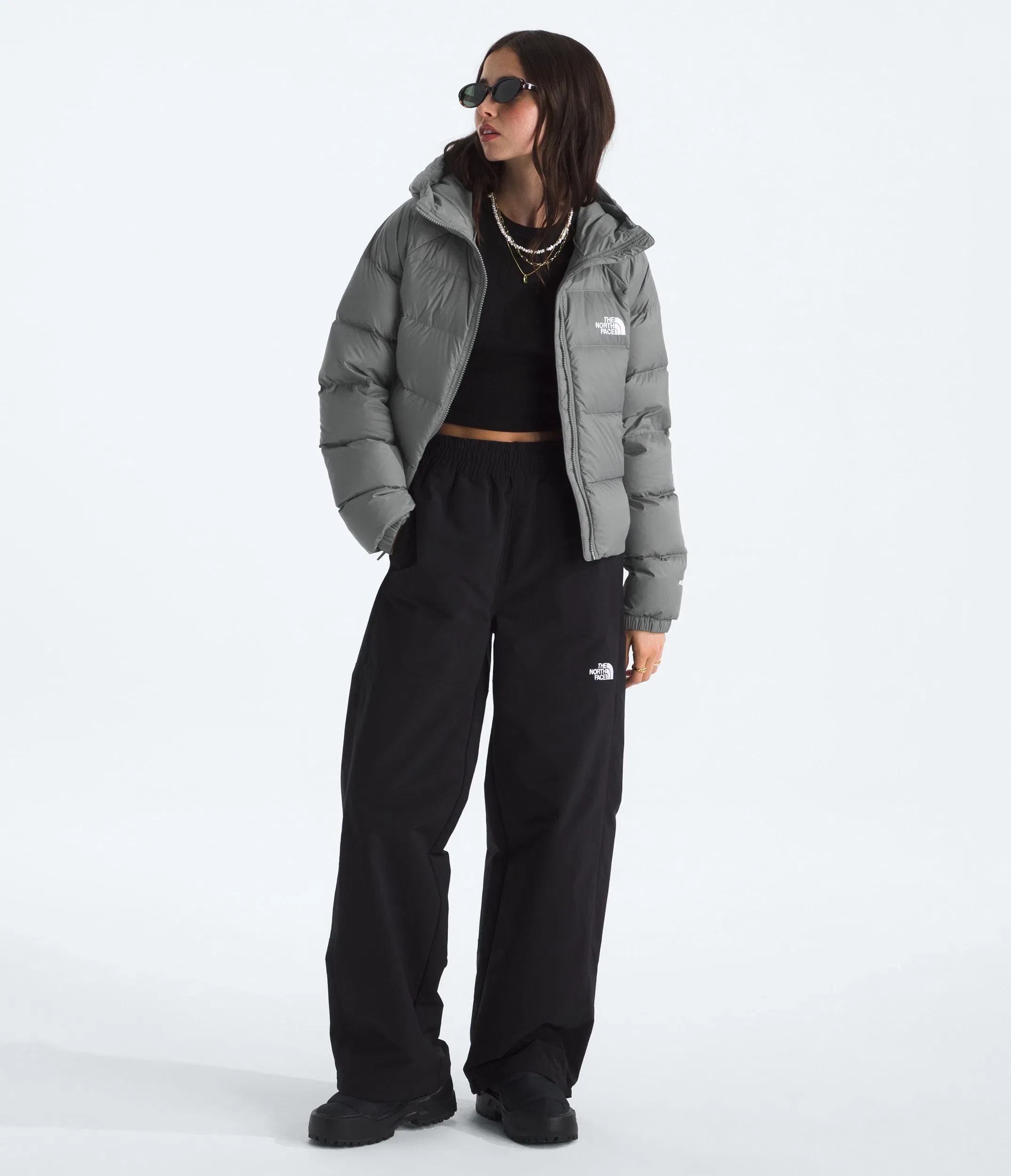 The North Face Women’s Hydrenalite™ Down Hoodie Smoked Pearl