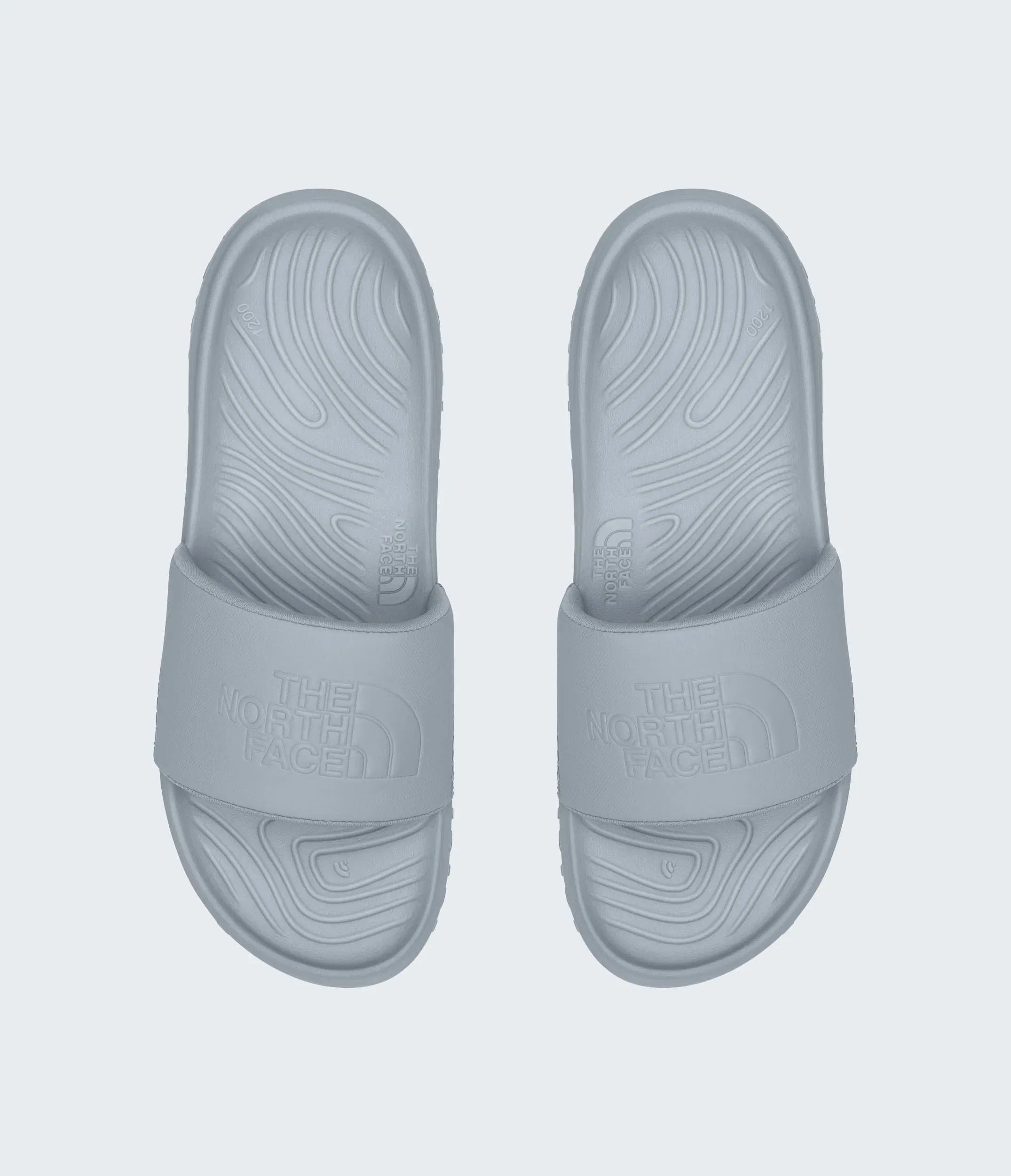 The North Face Mens Never Stop Cush Slides Frost Grey-Frost Grey Frost Grey-Frost Grey