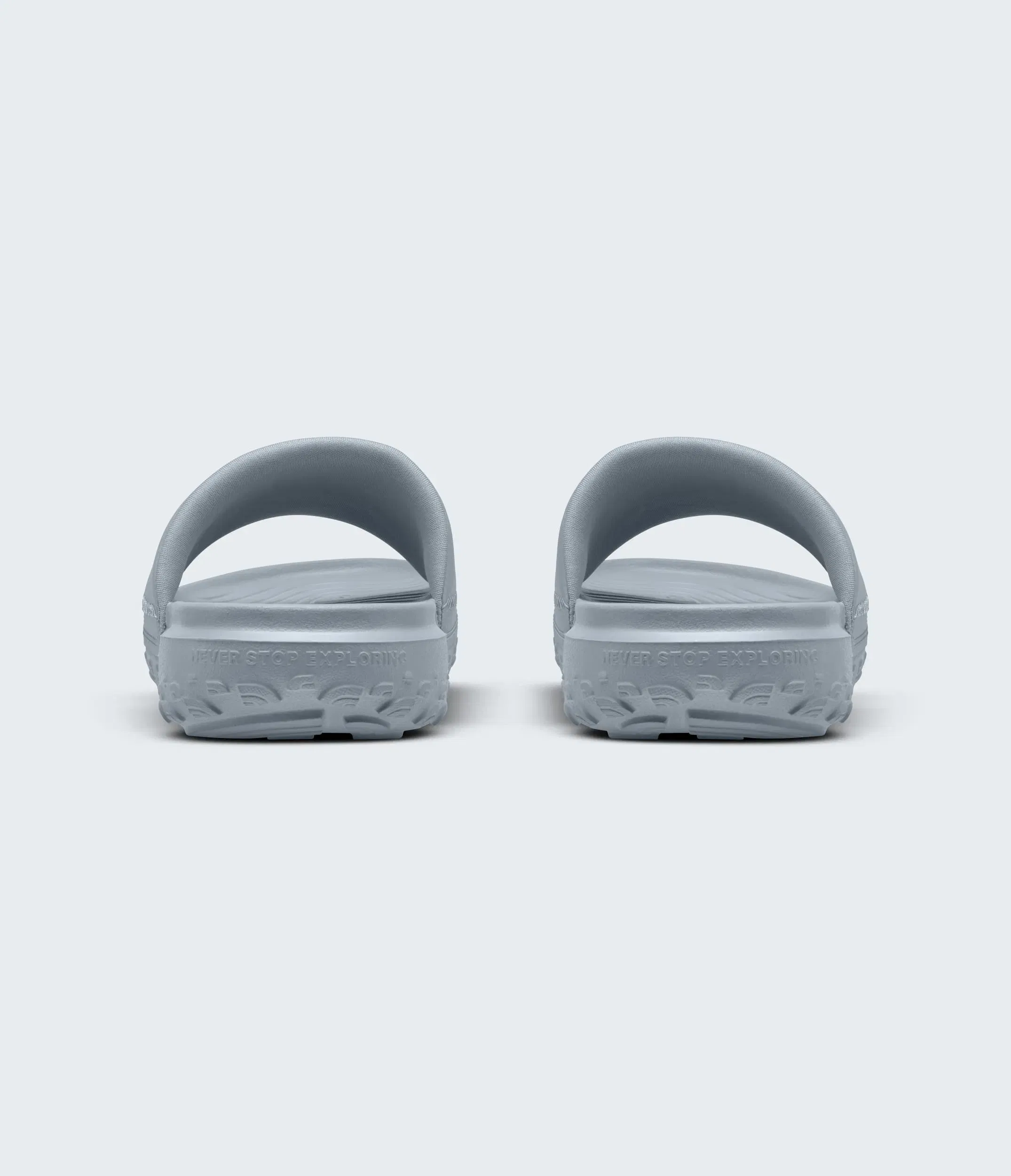 The North Face Mens Never Stop Cush Slides Frost Grey-Frost Grey Frost Grey-Frost Grey