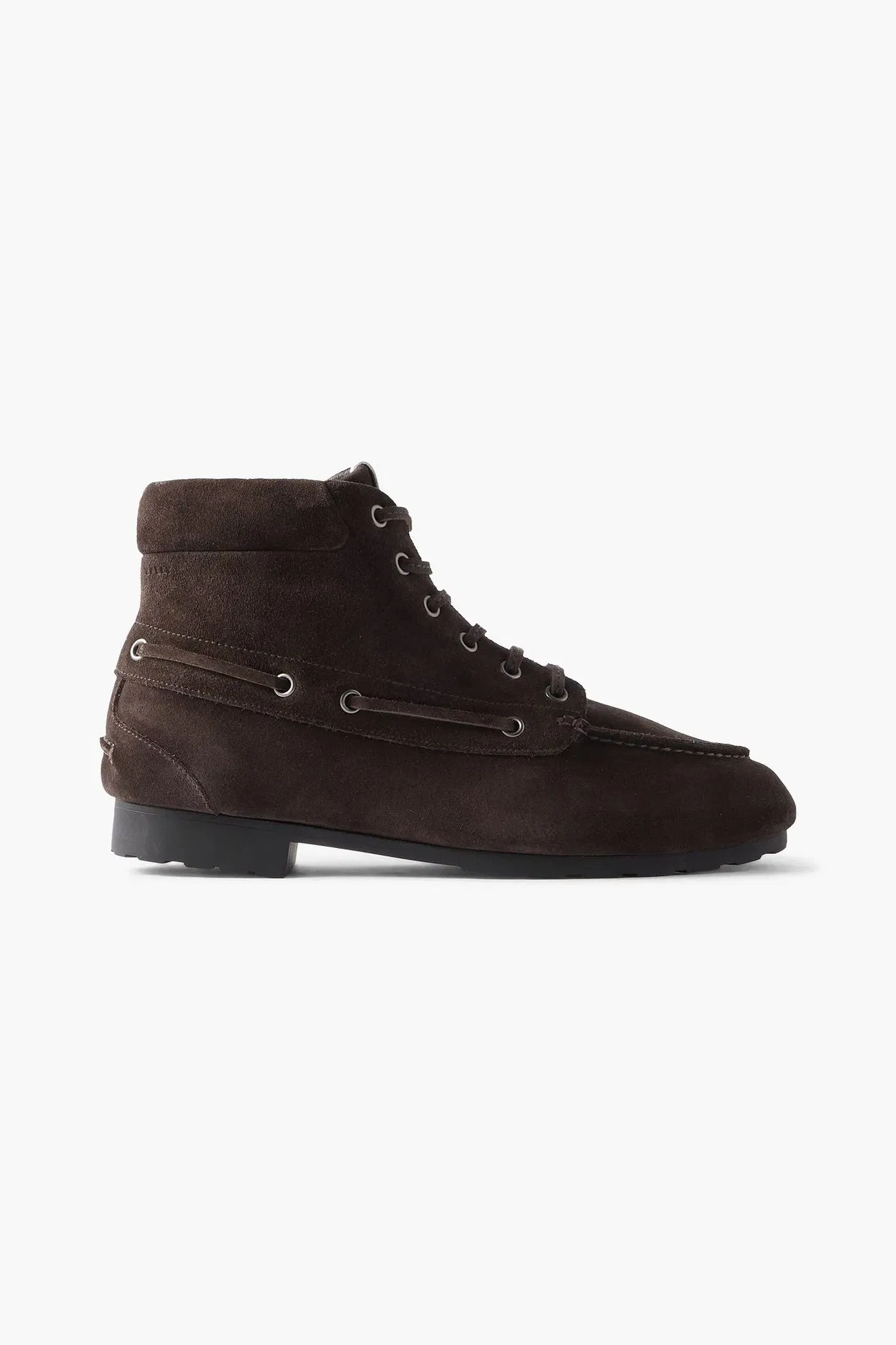 Bally Paphos Suede Ankle Boots Chocolate Women's