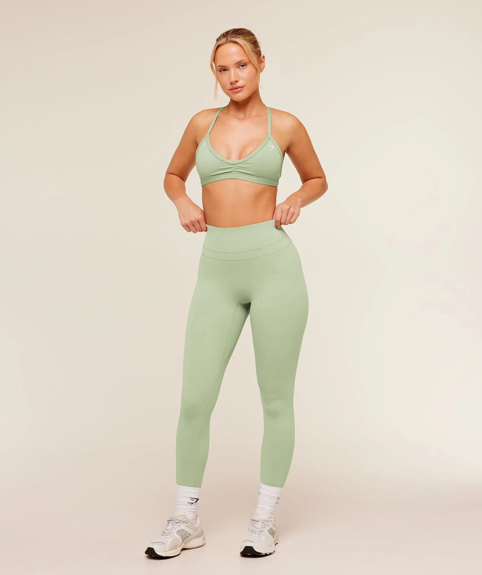 Women's Gymshark Whitney Regular Legging Haze Green