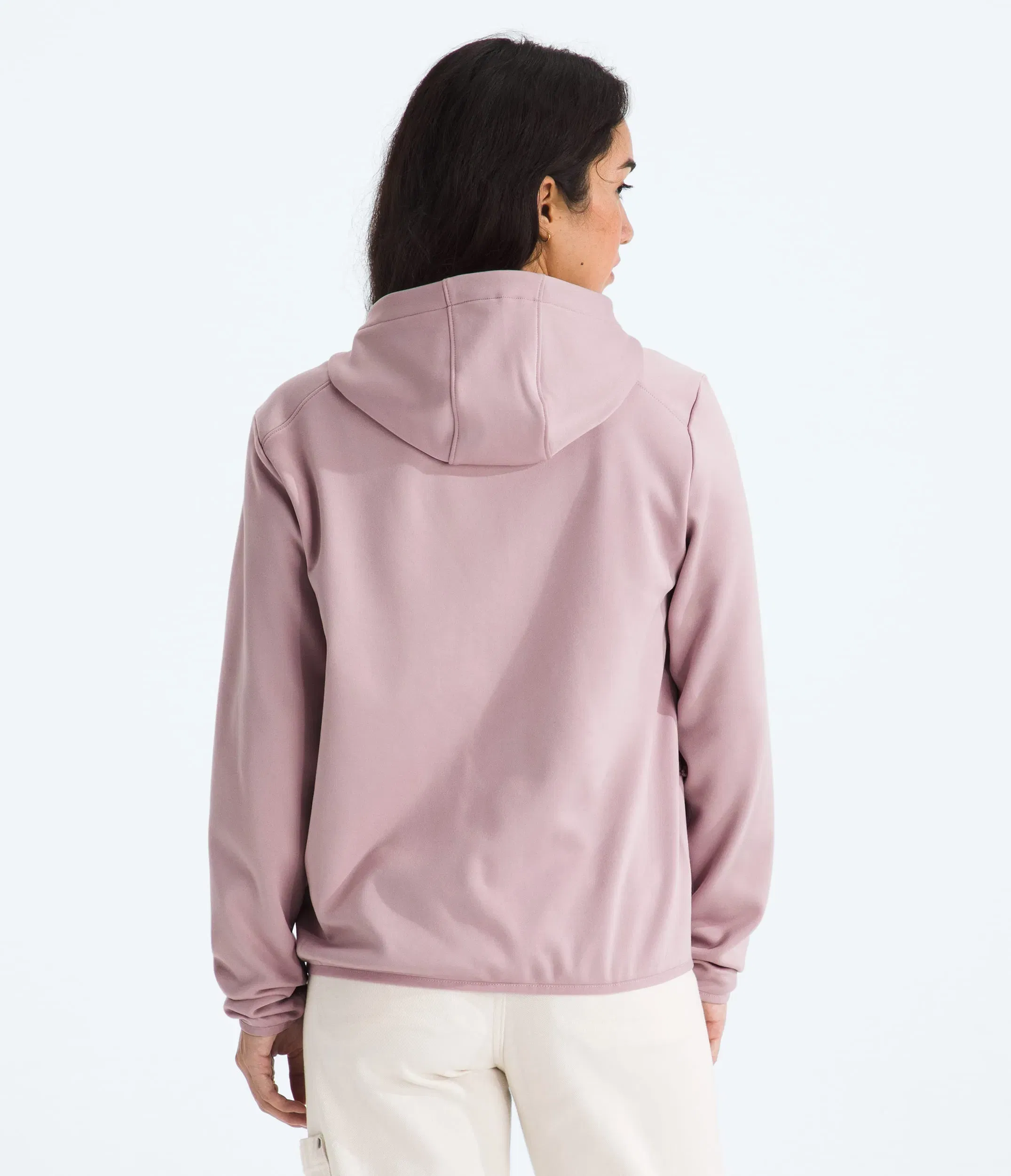 The North Face Women’s TNF™ Performance Fleece Full-Zip Hoodie Metal Pink