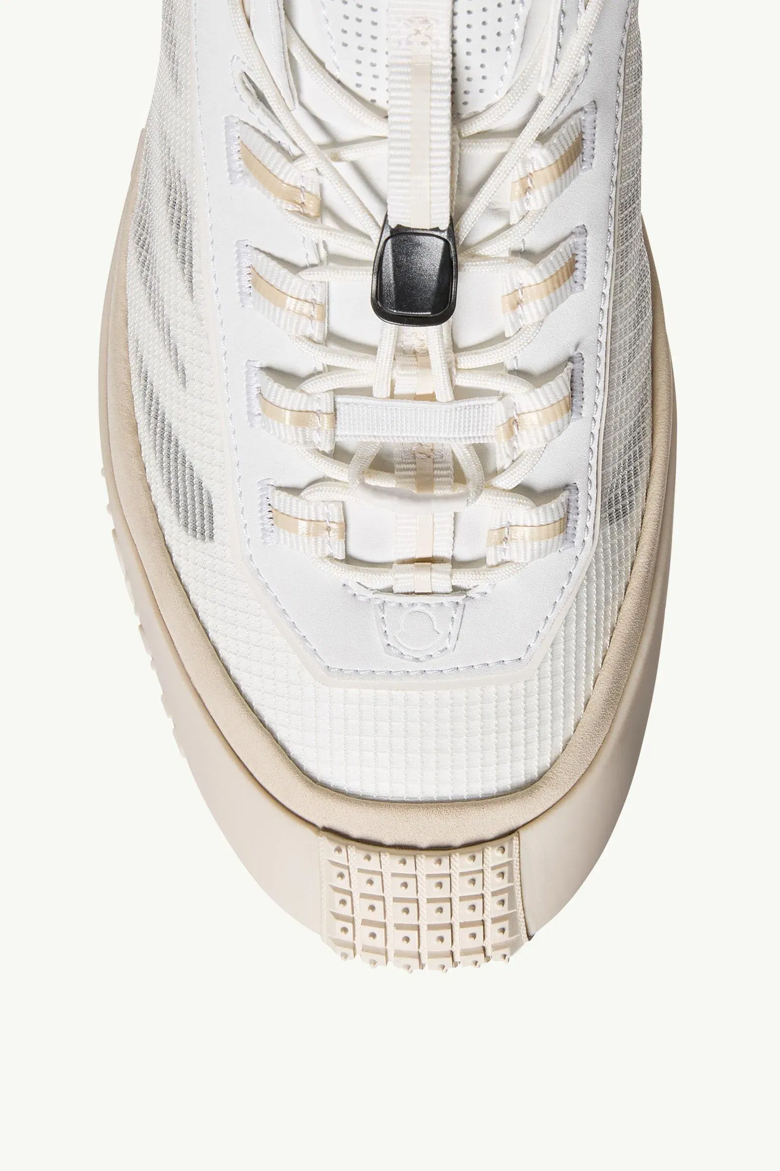 Moncler Trailgrip LP Suede & Nubuck Sneaker White