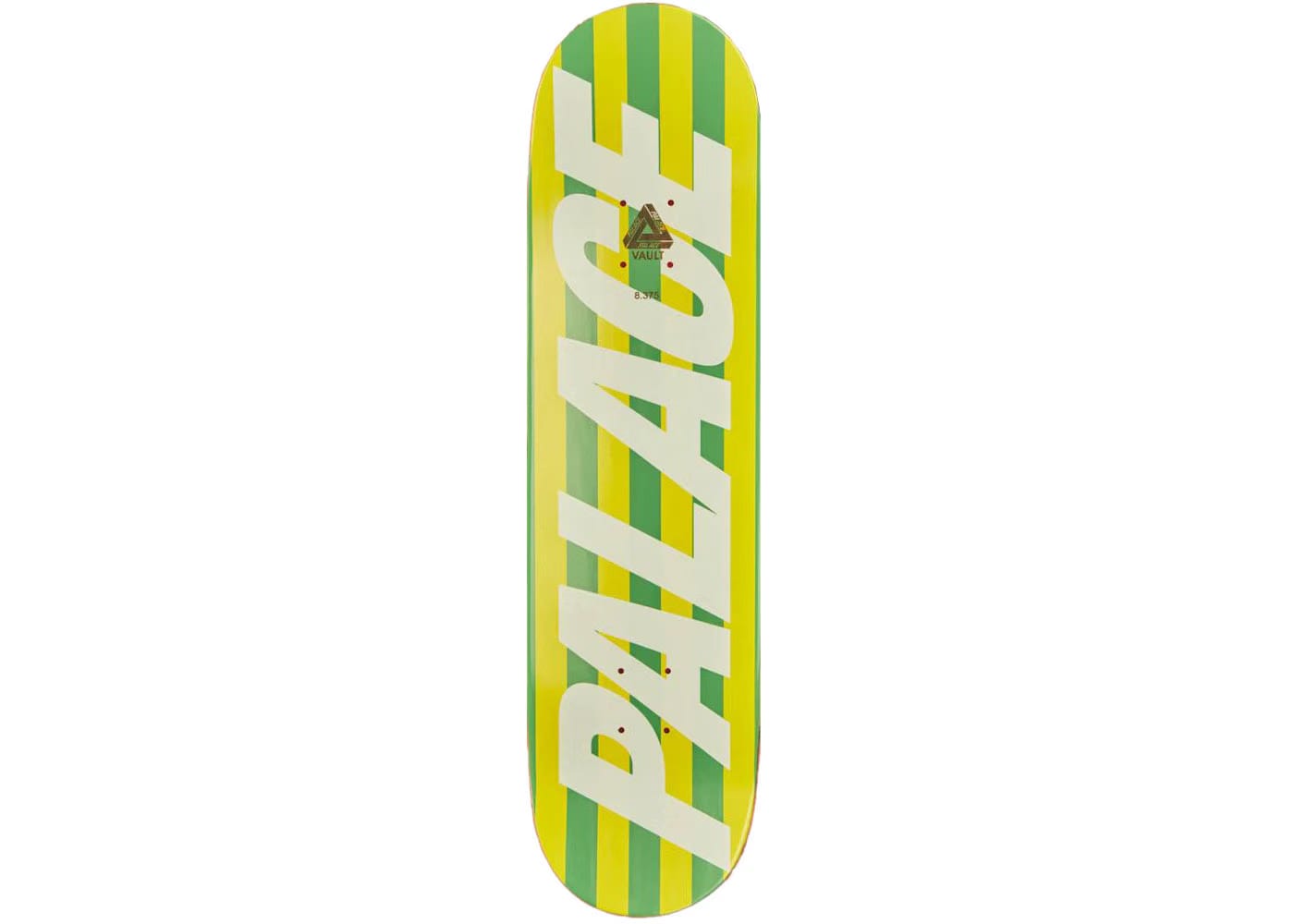 Palace X Gucci Striped Skateboard Deck Multicolor Stripes