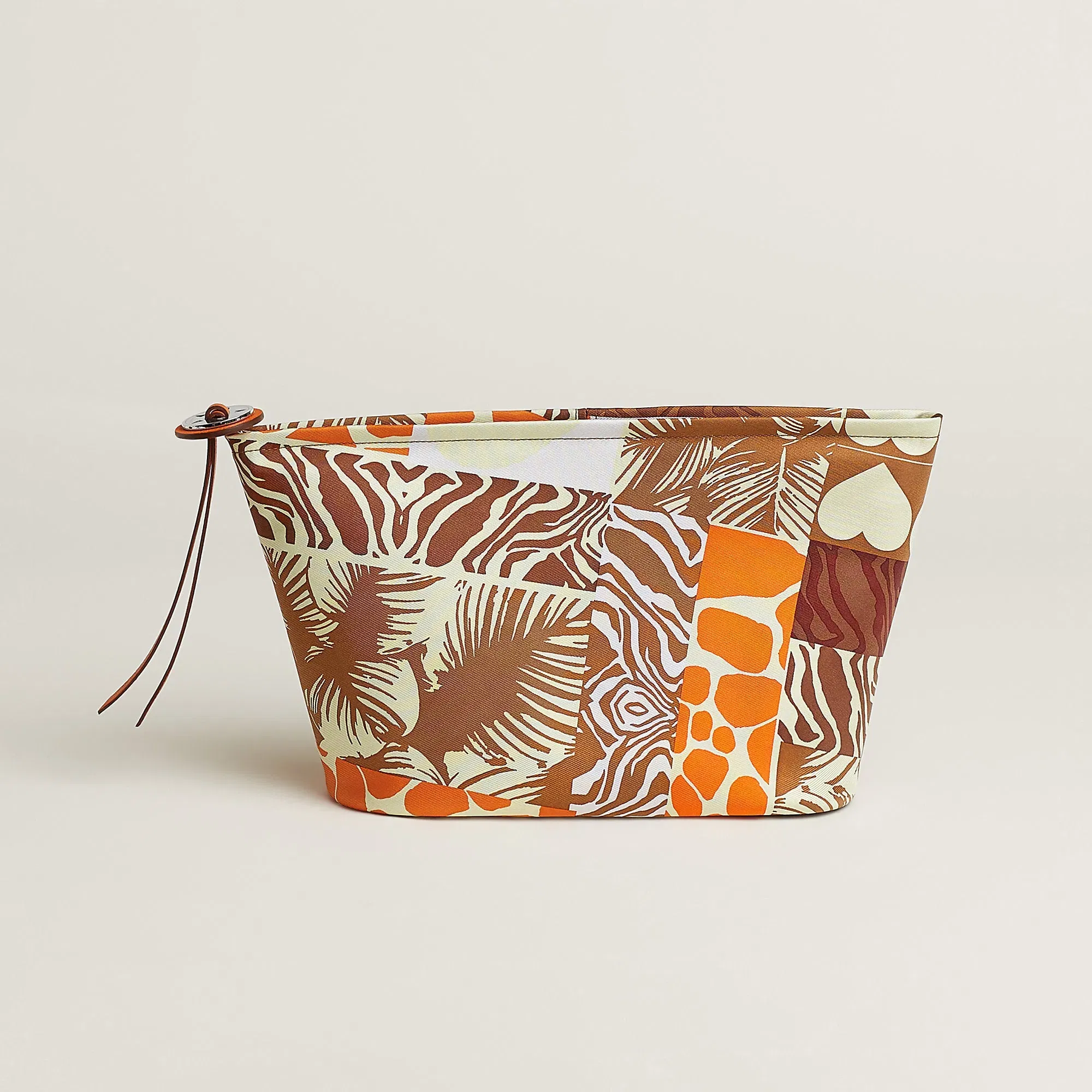 Hermes Silky Pouch 27 Orange Poppy
