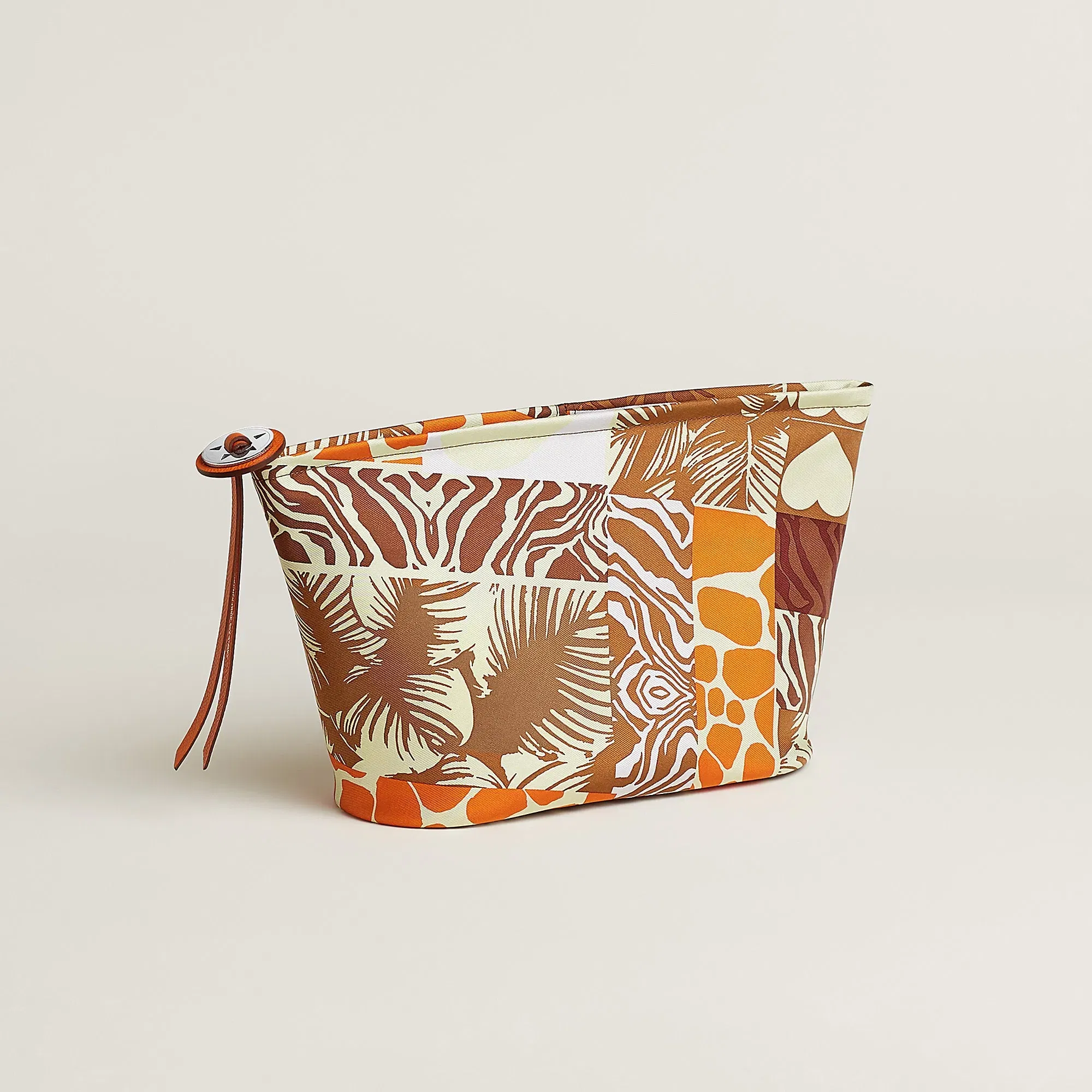 Hermes Silky Pouch 27 Orange Poppy
