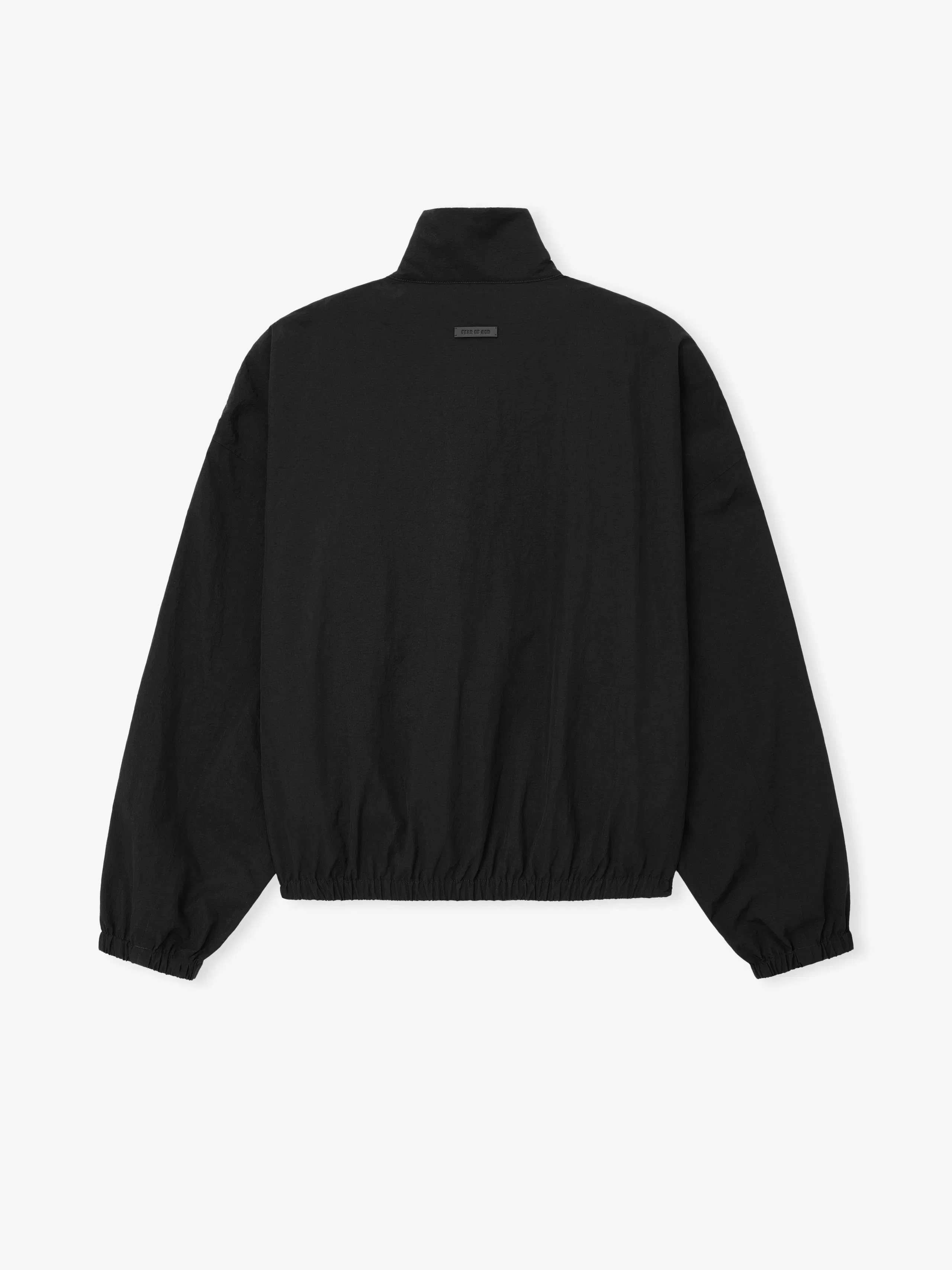 Essentials Nylon Ripstop Tech Track Jacket Black