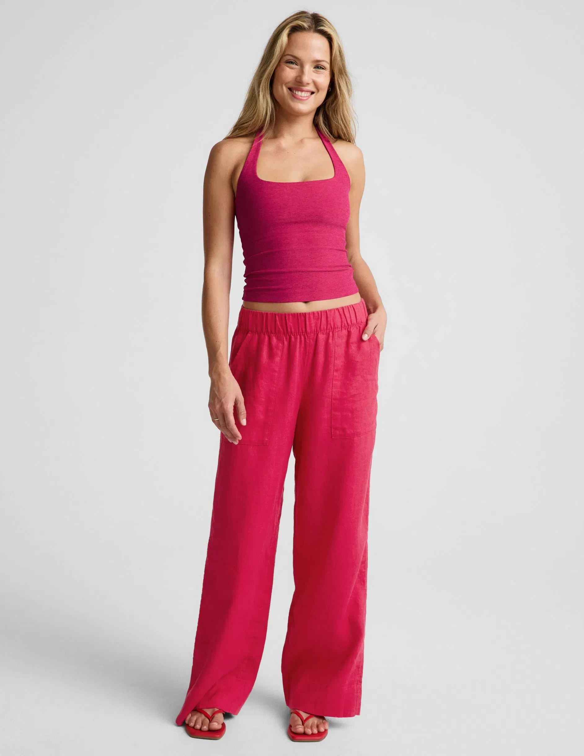 Beyond Yoga Spacedye Square Halter Tank Women's