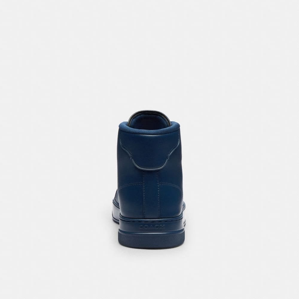 Men's Coach High Line High Top Sneaker Deep Blue