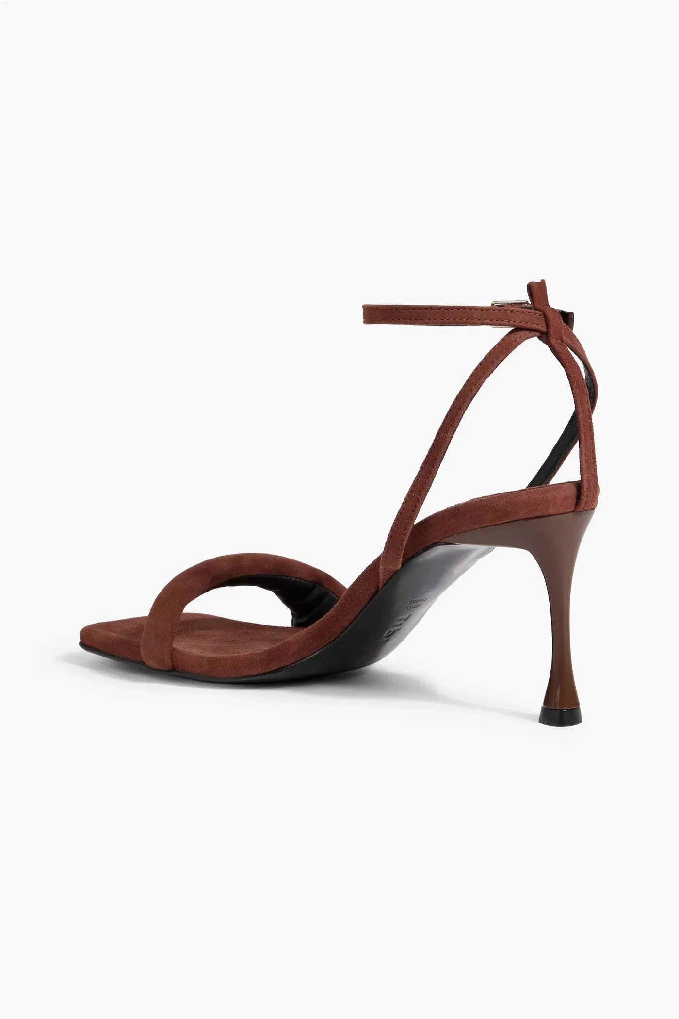 Tibi Hugh Suede Sandals Brown Women's