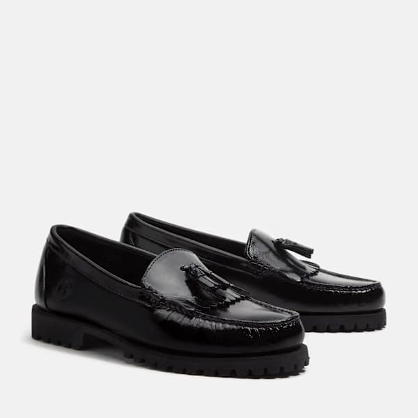 Timberland Authentic Loafer Black Full-Grain Men'S