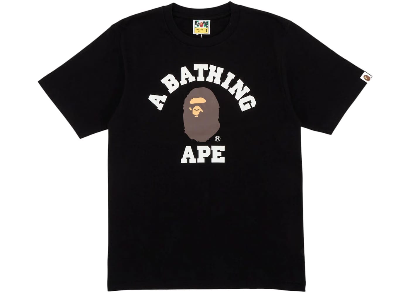 Bape - College T-Shirt Black