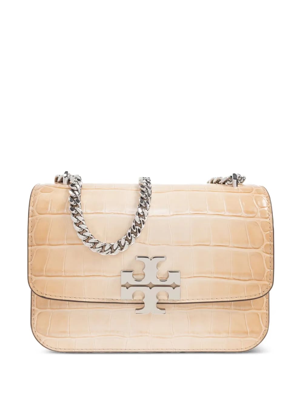 small Eleanor crocodile-embossed shoulder bag