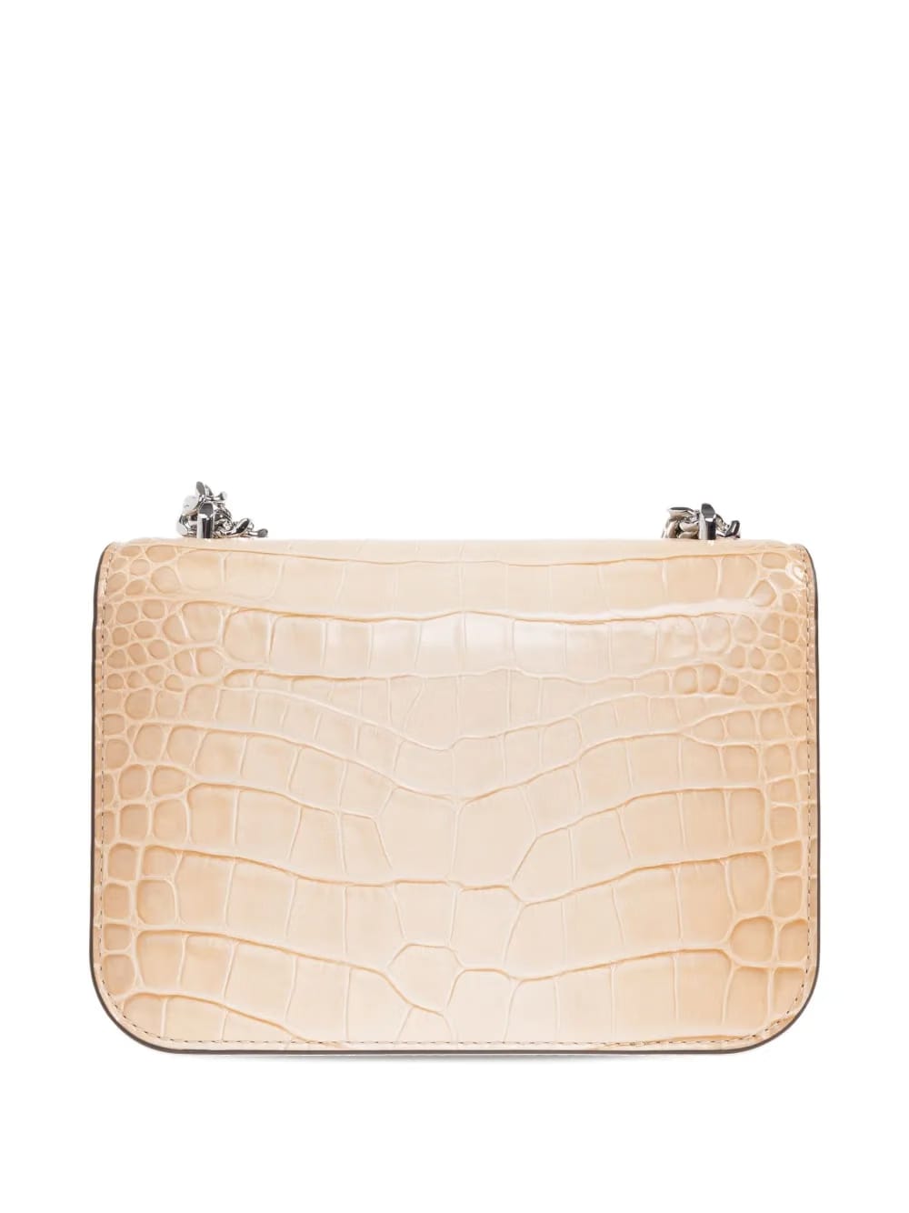 small Eleanor crocodile-embossed shoulder bag