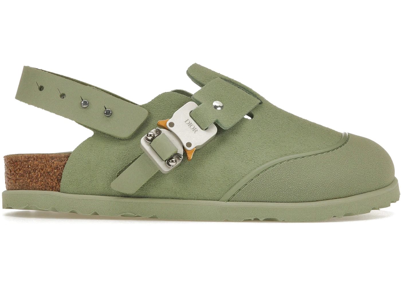Dior x Birkenstock Tokio Mule Pastel Green