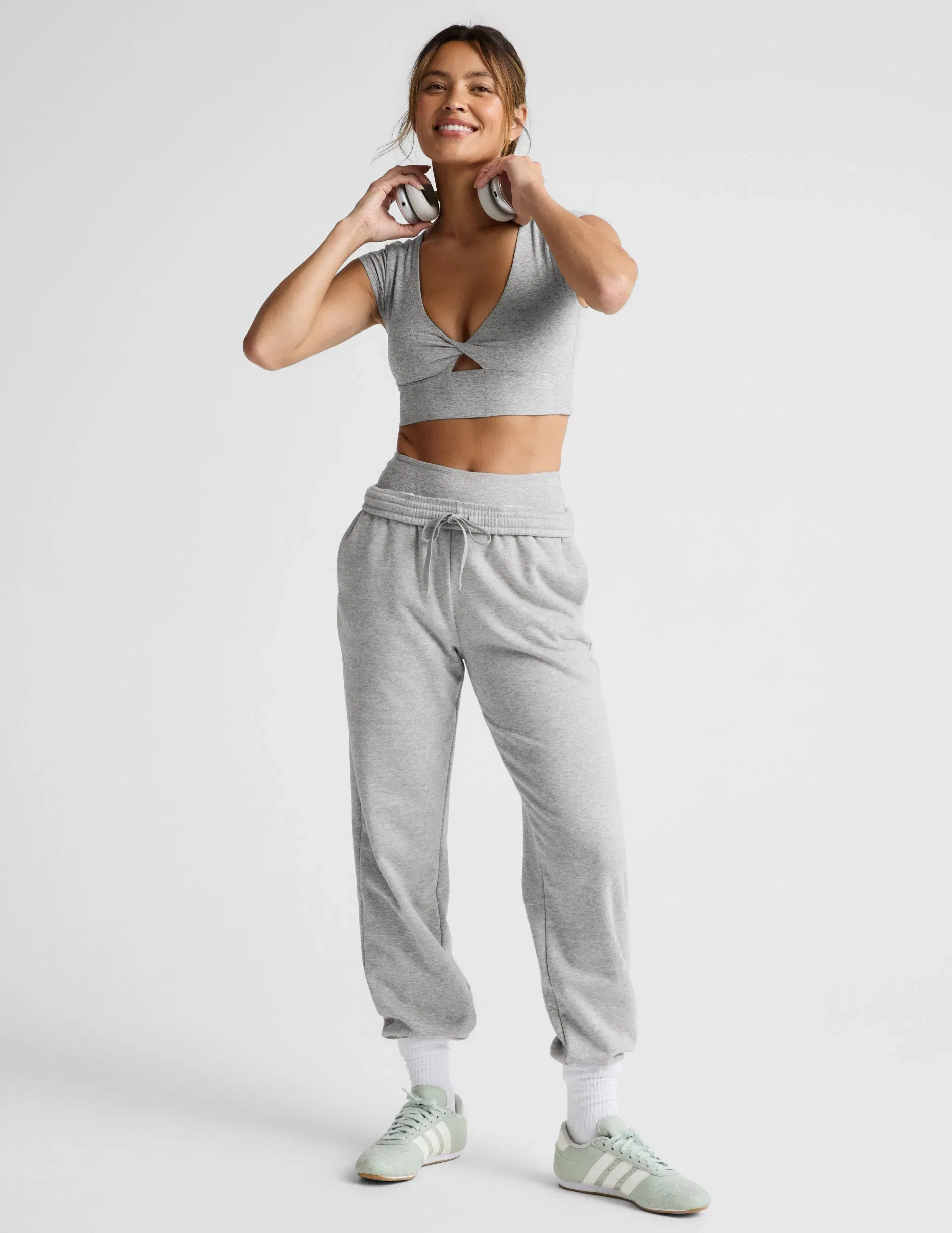 Beyond Yoga Spacedye Get It Twisted Cropped T-Shirt Women's
