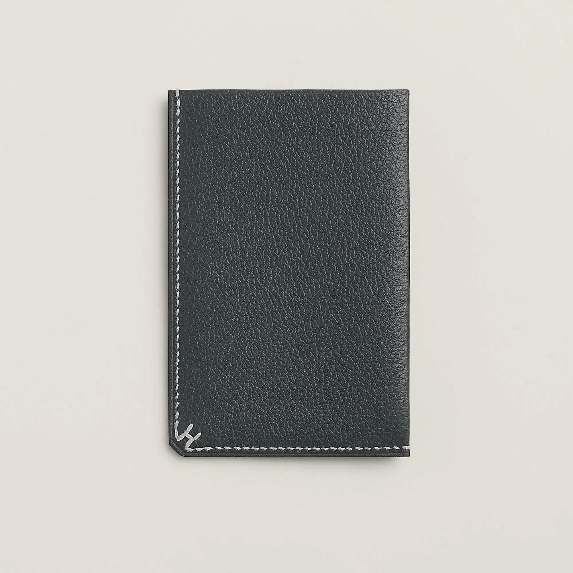 Hermes H Sellier Card Holder Noir