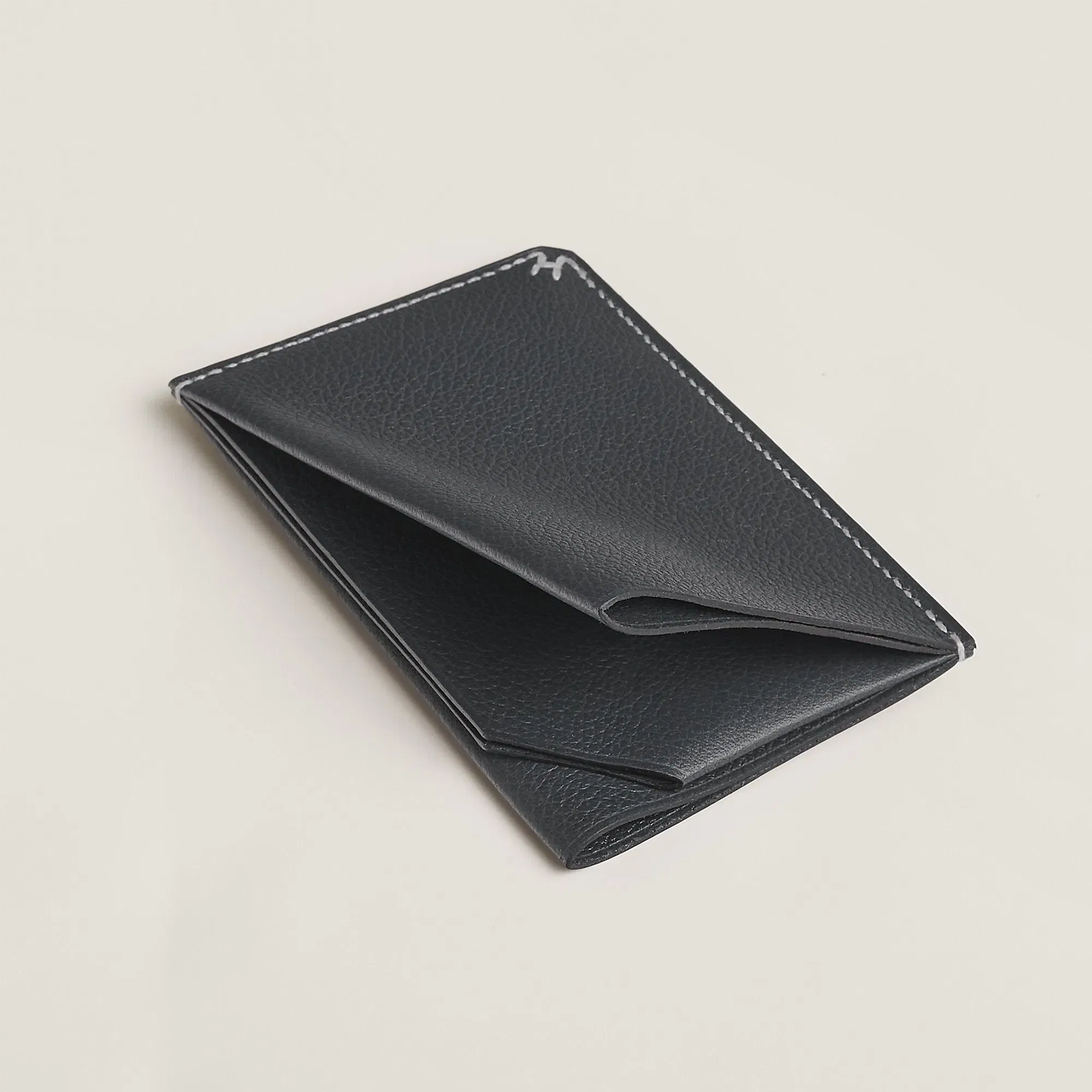 Hermes H Sellier Card Holder Noir